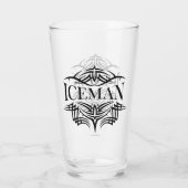 Tribal Hockey (Iceman) Glas (Achterkant)