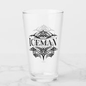 Tribal Hockey (Iceman) Glas (Voorkant)