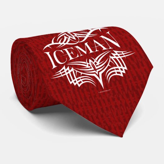 Tribal Hockey Iceman Necktie Stropdas (Opgerold)