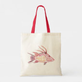 Tribal Hogfish Tote Bag (Achterkant)