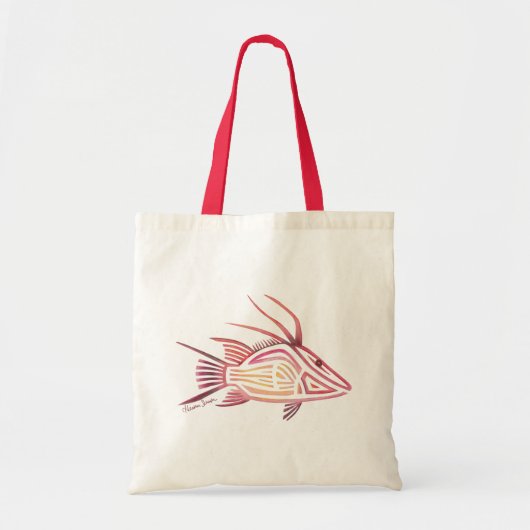 Tribal Hogfish Tote Bag (Voorkant)