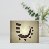 Tribal Hook Briefkaart (Staand voorkant)