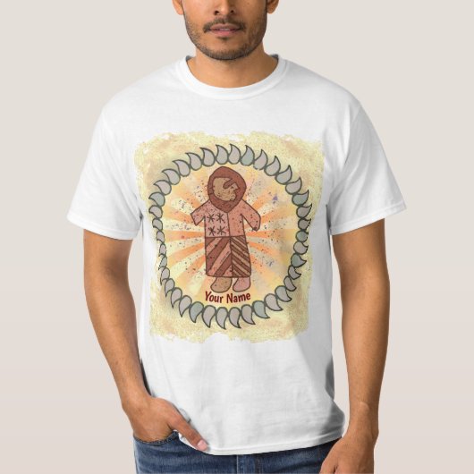 Tribal Hunter Drie Rune  T-shirt (Voorkant)