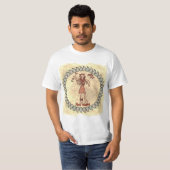 Tribal Hunter vier Rune T-shirt (Voorkant volledig)