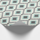 Tribal Ikat Chevron Cadeaupapier (Hoek)