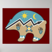 Tribal Indian Beer Print (Voorkant)