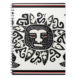 Tribal Indian Sun Spirit Notitieboek