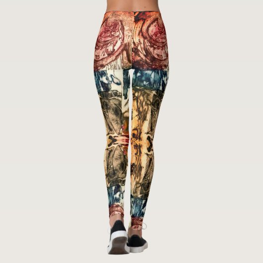 Tribal Intaglio leggings (Achterkant)