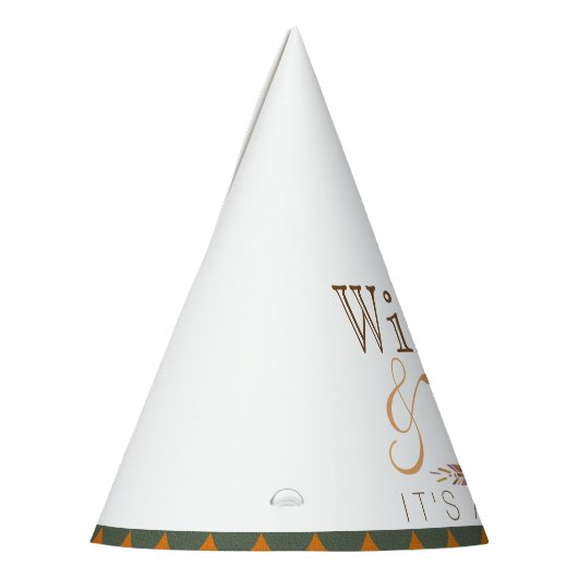 Tribal is een jongen Baby shower Feesthoedjes (Links)