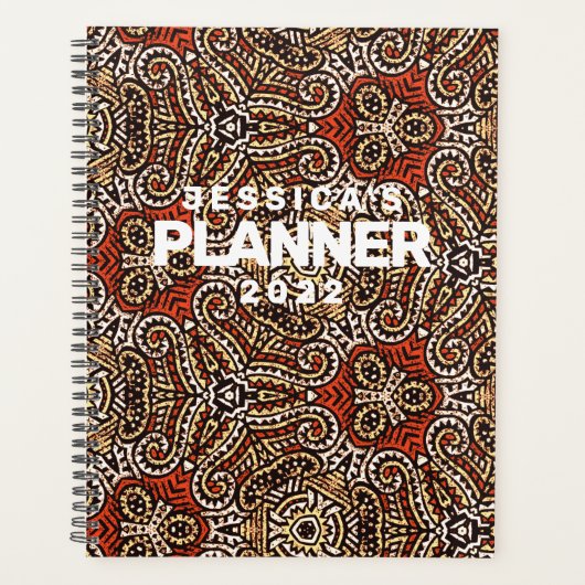 Tribal Kaleidoscoop - 01 Planner (Voorkant)