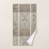 Tribal Kaleidoscope Geometrische Cool Abstracte aa Bad Handdoek (Handdoek)