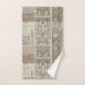 Tribal Kaleidoscope Geometrische Cool Abstracte aa Bad Handdoek (Handdoek)