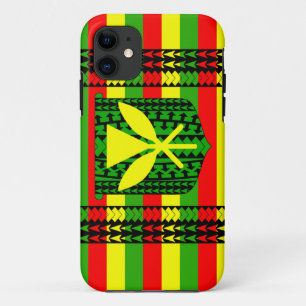 Tribal Kanaka Maoli Flag iPhone 11 Hoesje
