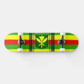 Tribal Kanaka Maoli Flag Persoonlijk Skateboard (Horizontaal)