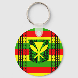 Tribal Kanaka Maoli Flag Sleutelhanger