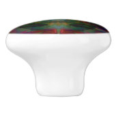 Tribal Keramische Knop (Zijkant)