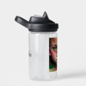 Tribal Kinder | Futuristische stoïcijnse meisje gr Waterfles (Rechts)