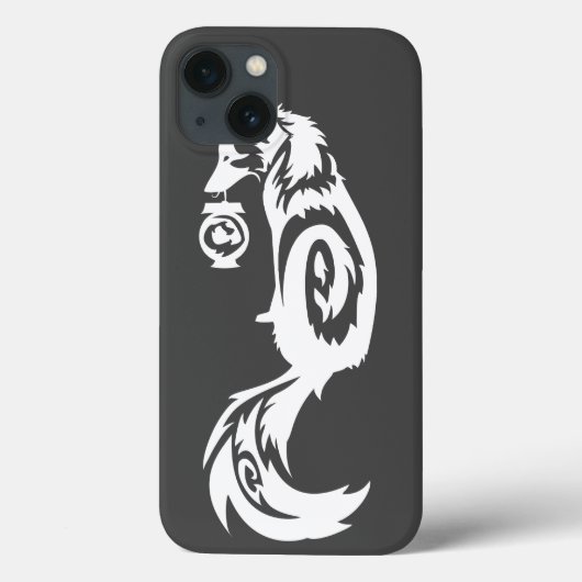 Tribal Kitsune Fox met Spirit Lantern Case-Mate iPhone Case (Achterkant)