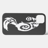Tribal Kitsune Fox met Spirit Lantern Case-Mate iPhone Case (Achterkant (horizontaal))