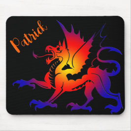 Tribal Kleurdraak Gepersonaliseerde Mousepad Muismat