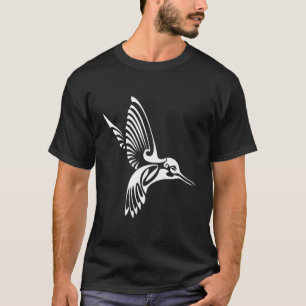 Tribal kolibrie vogel vogel vogels t-shirt