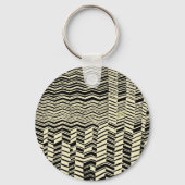 Tribal Kuba Design Sleutelhanger (Voorkant)