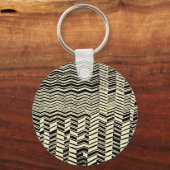 Tribal Kuba Design Sleutelhanger (Voorkant)