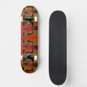Tribal Kuna Spirits Skateboard (Voorkant)