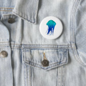 Tribal kwal ronde button 5,7 cm (In situ)