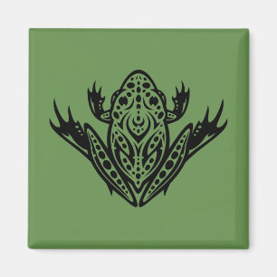 Tribal Leopard Frog Magneet