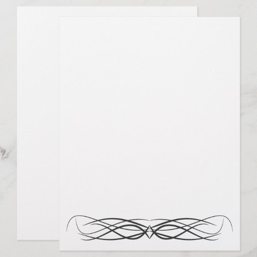 Tribal Letterhead (Voorkant / Achterkant)