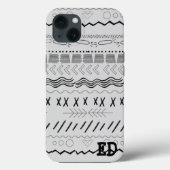 TRIBAL LINE (LG) Hoesje-Mate iPhone CASE (Achterkant)