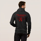 Tribal Lint...Hersenaneurysma Hoodie (Achterkant volledig)