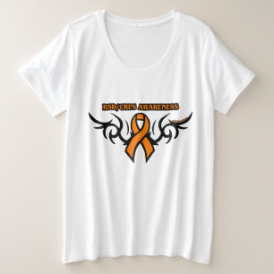 Tribal Lint...RSD/CRPS Plus Size T-shirt