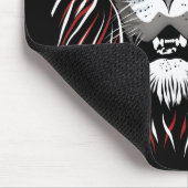 Tribal Lion Face Muismat (Hoek)