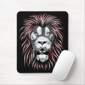 Tribal Lion Face Muismat (Met muis)