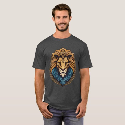 Tribal Lion Logo T-shirt (Voorkant volledig)