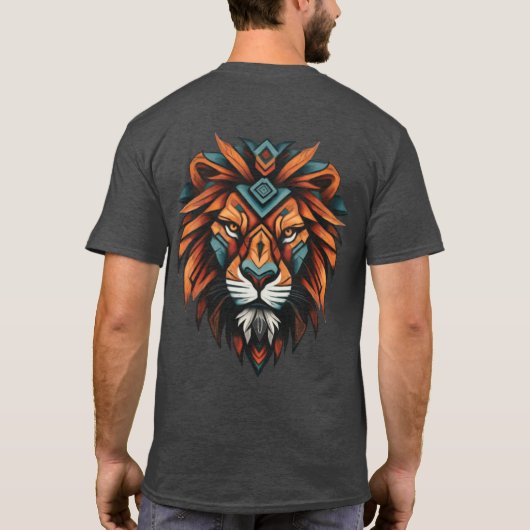 Tribal Lion Logo T-shirt (Achterkant)