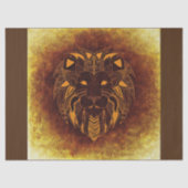 tribal lion tissue paper tissuepapier (Voorkant)