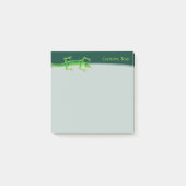 Tribal Lizard Green Post-it® Notes (Voorkant)