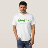 Tribal Lizard Green T-shirt (Voorkant volledig)