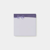 Tribal Lizard Mauve Post-it® Notes (Voorkant)