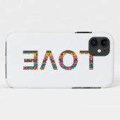 Tribal Love Word Art Case-Mate iPhone Case (Achterkant (horizontaal))