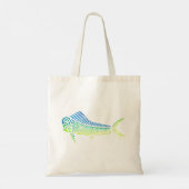 Tribal Mahi Mahi Tote Bag (Achterkant)