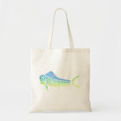 Tribal Mahi Mahi Tote Bag (Voorkant)