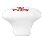 Tribal Maine Lobster Keramische Knop (Zijkant)