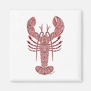 Tribal Maine Lobster Magneet