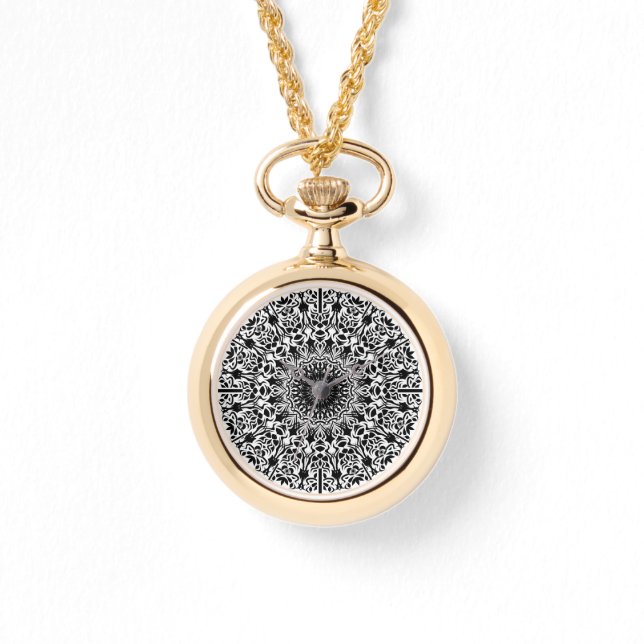 Tribal Mandala Horloge (Voorkant)