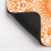 Tribal Mandala Oranje Muismat (Hoek)