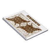 Tribal-Manta-Ray Notitieboek (Rechterzijde)